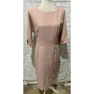 NWT Dazy Blush Color MIDI Dress Size Large